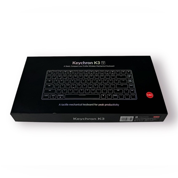 Keychron K3 A Sleek Compact Low Profile Wireless Mechanical Keyboard - Picture 1 of 14